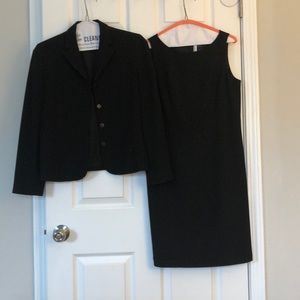 Ann Taylor black dress (could be worn w blazer) 8P